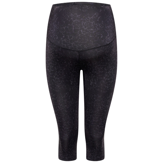 Legging Spécial Maternité Femme INFLUENTIAL Longueur 3/4 Noir