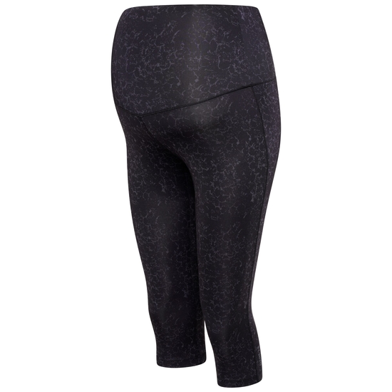 Legging Spécial Maternité Femme INFLUENTIAL Longueur 3/4 Noir
