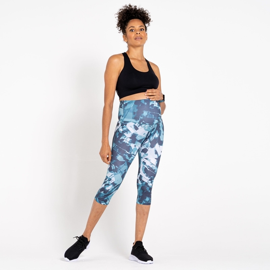 Influential Umstands-Leggings Mit 3/4-Länge Für Damen Grün