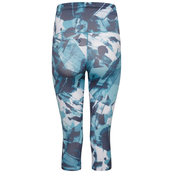 Women's Influential Maternity 3/4 Tights Dragonfly Ink Print