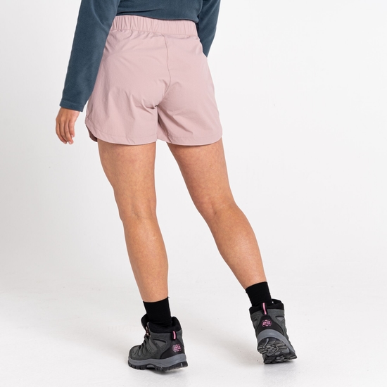 Short de marche léger Femme Rapport Rose