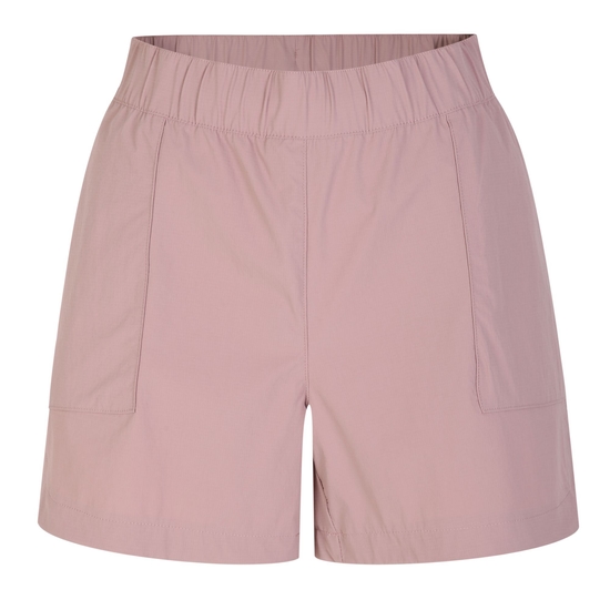 Short de marche léger Femme Rapport Rose