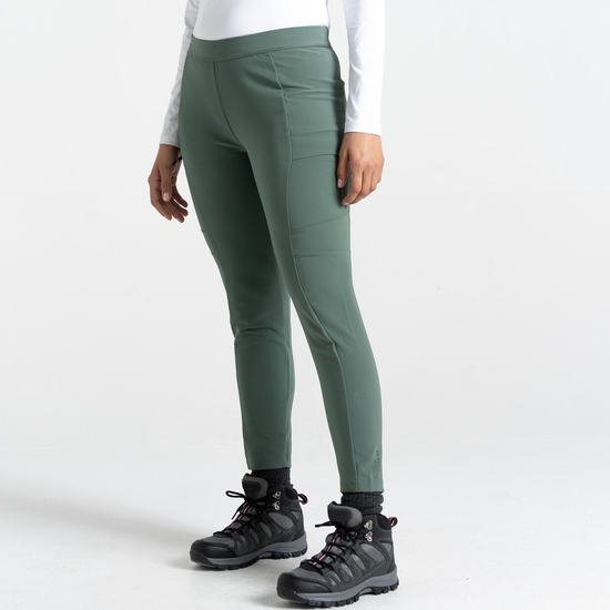Women's Melodic II Walking Leggings Duck Green