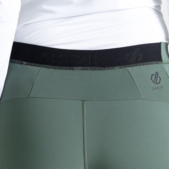 Women's Melodic II Walking Leggings Duck Green