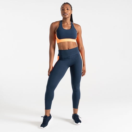 Women's Move II Leggings Moonlight Denim Orange 