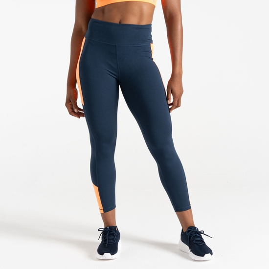Women's Move II Leggings Moonlight Denim Orange 