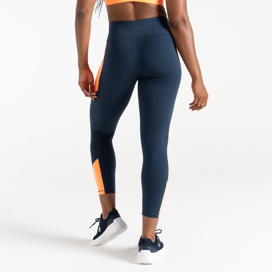 Women's Move II Leggings Moonlight Denim Orange 