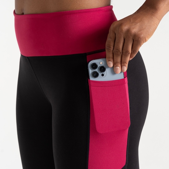 Women's Move II Leggings Berry Neon Pink