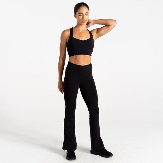Damen Refresh Hose Schwarz