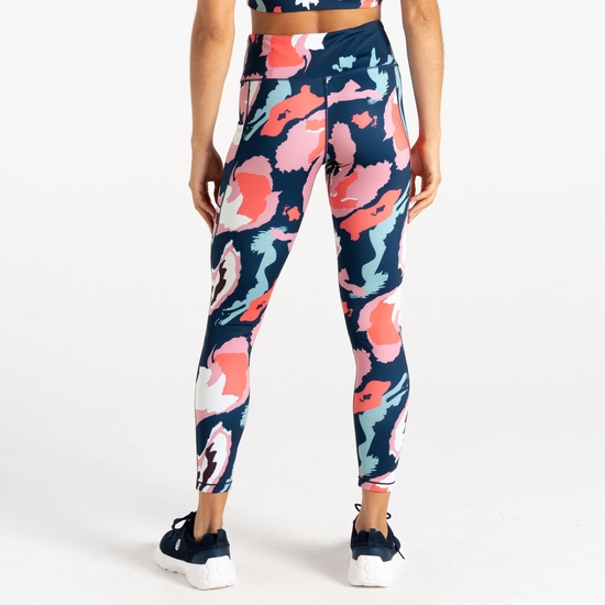 Women's Influential II Leggings Marble Swirl Print 