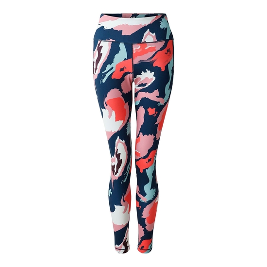 Women's Influential II Leggings Marble Swirl Print 