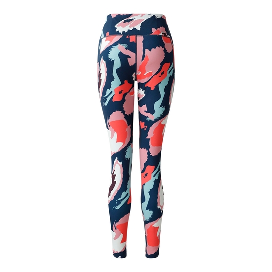 Women's Influential II Leggings Marble Swirl Print 