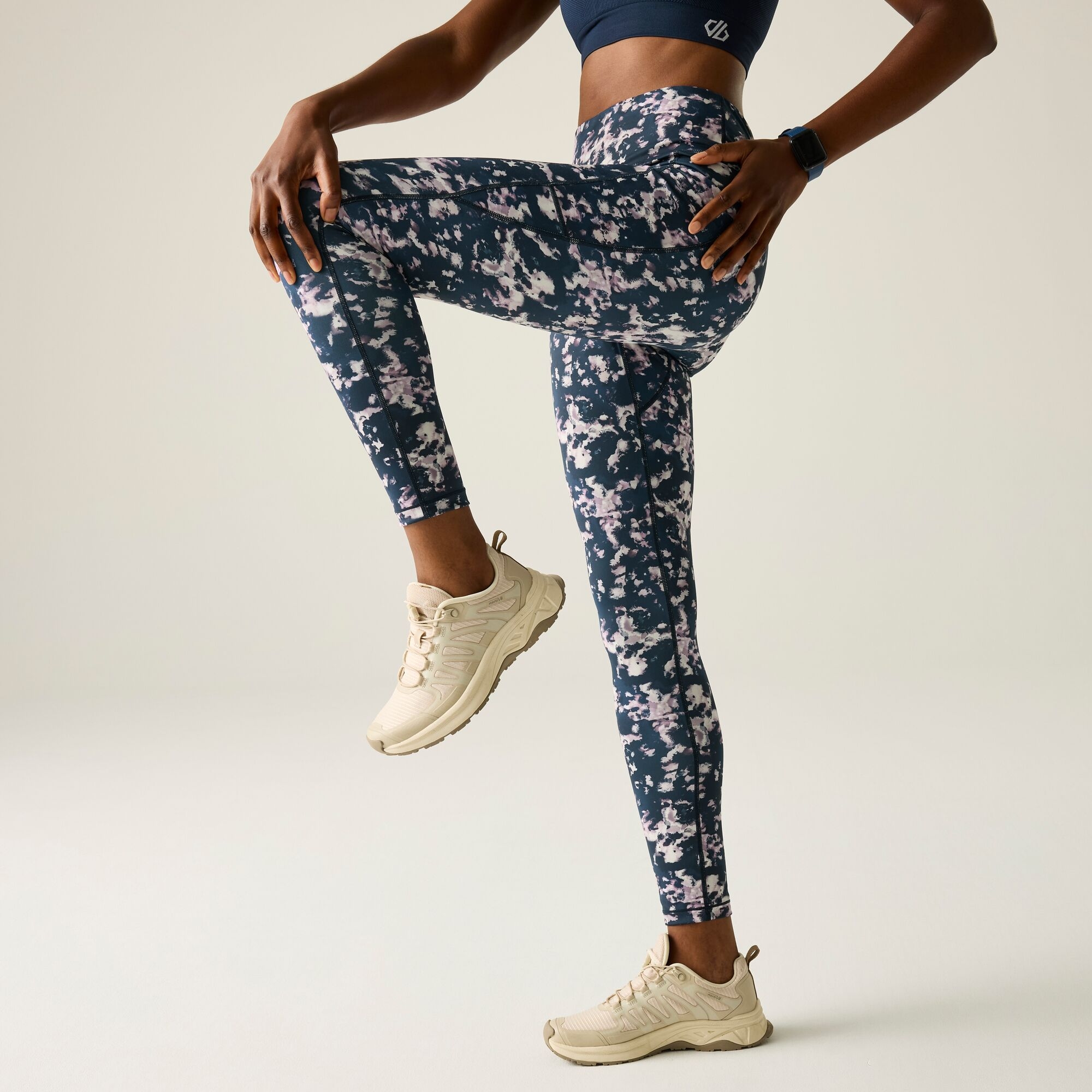 Dare 2B Women's Blue Influential Ii Leggings Size: 18