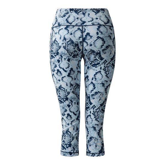 Legging 3/4 Influential II pour femme Bleu