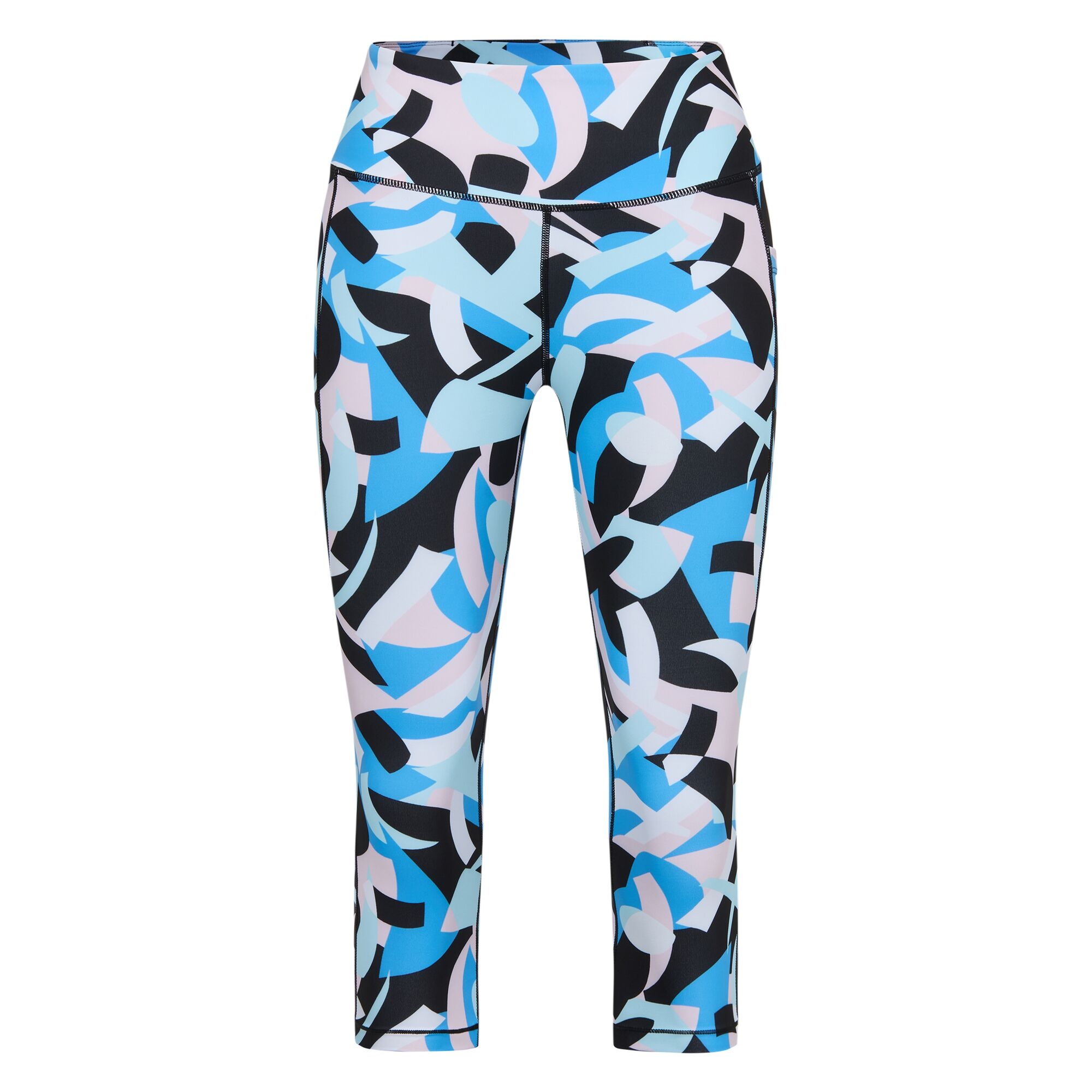 Dare 2B Women's Blue Influential Ii 3/4 Leggings Size: 16