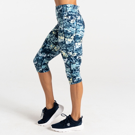 Legging 3/4 Influential II pour femme Noir