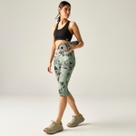 Glacier Green Floral Print