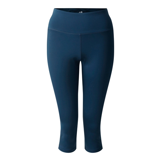 Legging 3/4 Influential II pour femme Bleu
