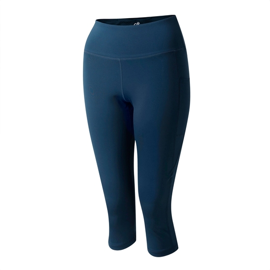 Legging 3/4 Influential II pour femme Bleu