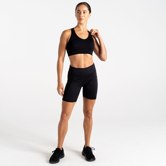 Damen Upbeat Shorts Schwarz
