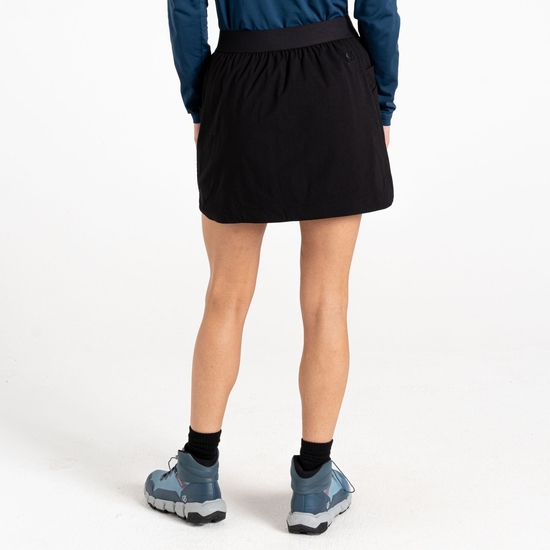 Damen Melodious Hosenrock Schwarz
