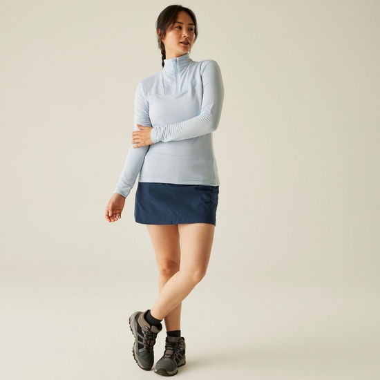 Jupe-short Melodious pour femme Bleu