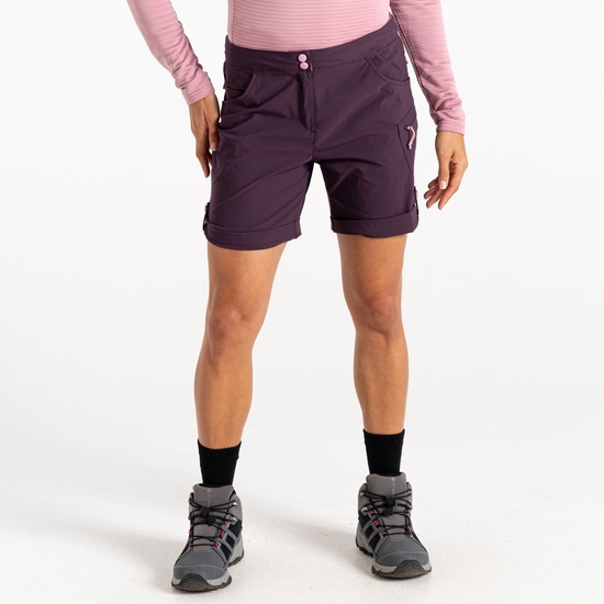Women's Melodic III Walking Shorts Deep Plum 