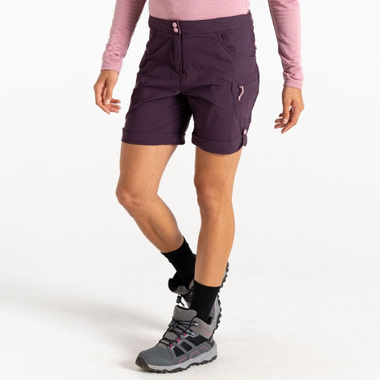 Women's Melodic III Walking Shorts Deep Plum 