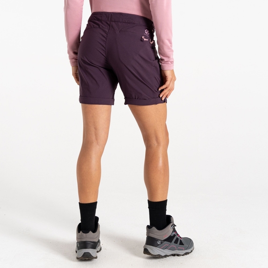 Women's Melodic III Walking Shorts Deep Plum 
