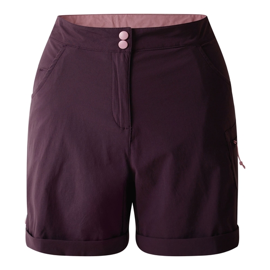 Women's Melodic III Walking Shorts Deep Plum 