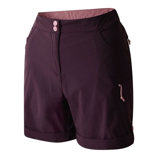 Women's Melodic III Walking Shorts Deep Plum 