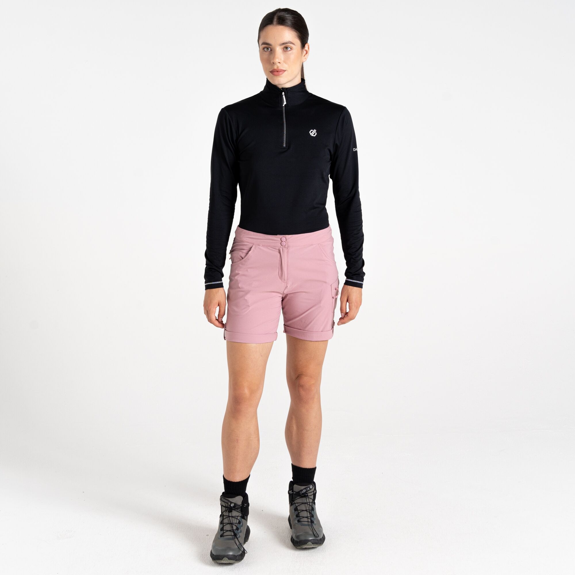 Dare 2B Women's Pink Melodic Iii Walking Shorts Size: 10