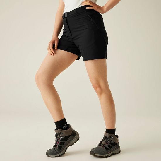Women's Melodic Pro II Walking Shorts Black 