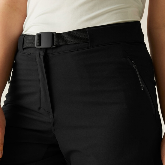 Women's Melodic Pro II Walking Shorts Black 