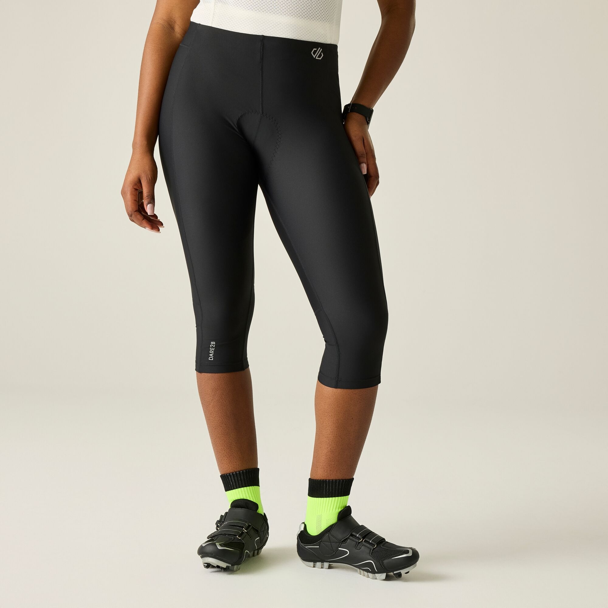 Dare 2B Women's Black Verve Cycling Capri Size: 8