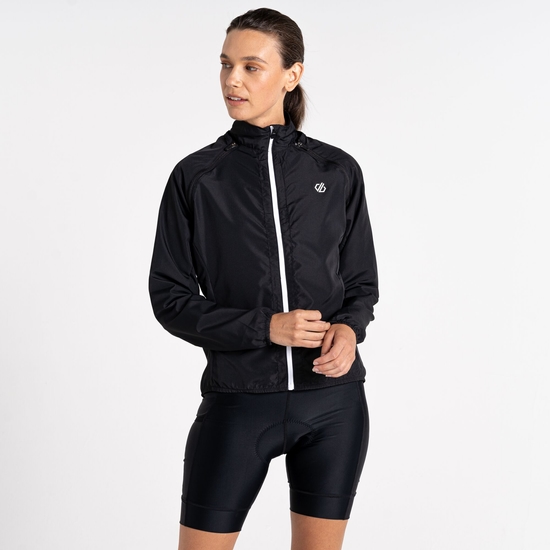 Dare 2b Women's Rebound Lightweight Windshell Black