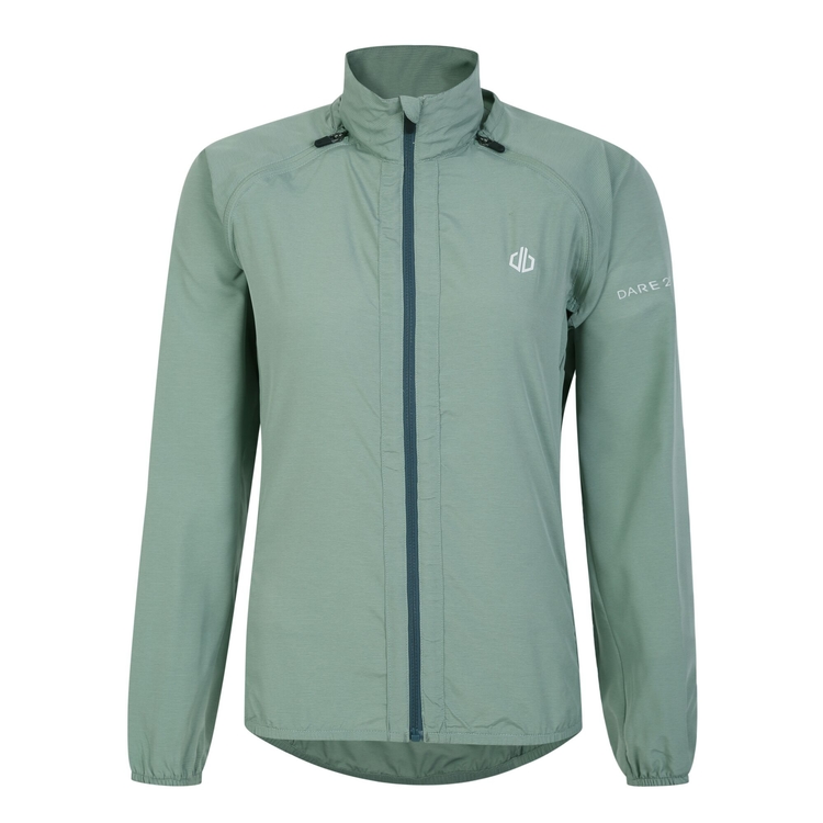 Dare 2b Women s Rebound Lightweight Windshell Lilypad Green Regatta UK