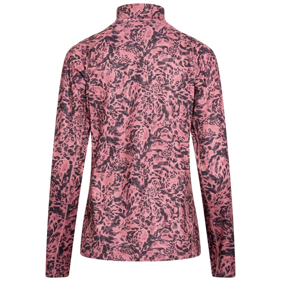 Women's Divulge Lightweight Core Stretch Midlayer Mesa Rose Animal Print