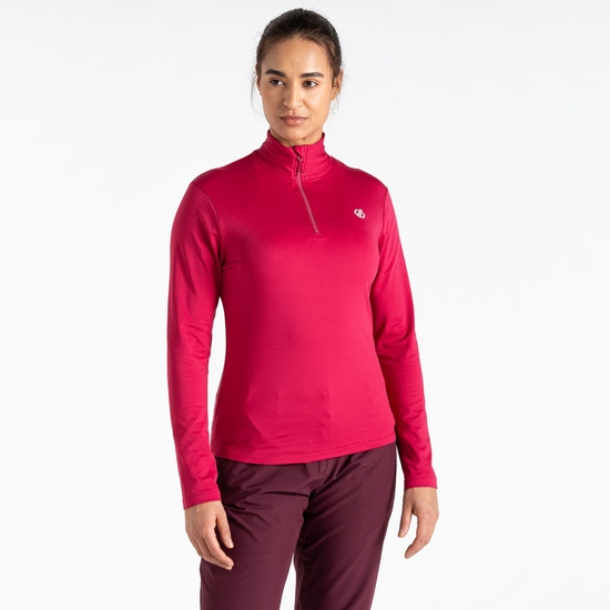 Damen Lowline II leichtes Core-Stretch-Midlayer Beere