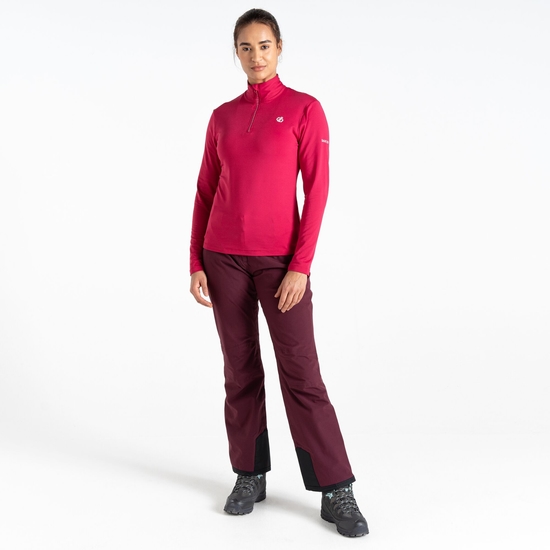 Women's Lowline II Lightweight Core Stretch Midlayer Berry Pink