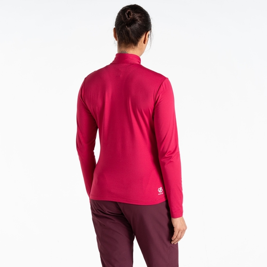 Women's Lowline II Lightweight Core Stretch Midlayer Berry Pink