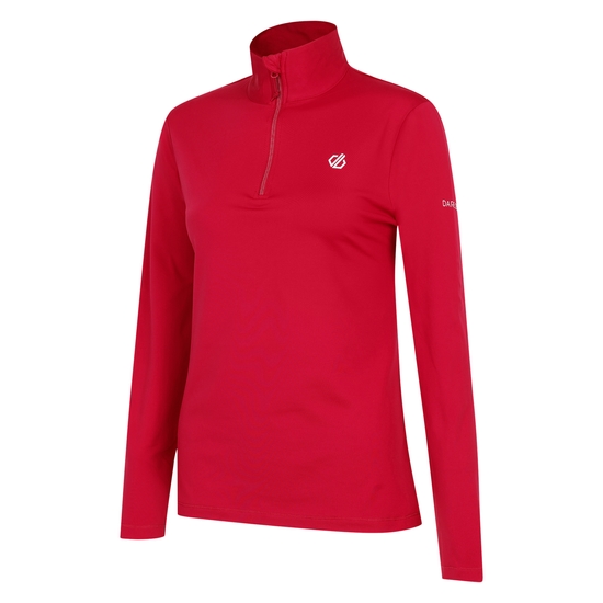 Women's Lowline II Lightweight Core Stretch Midlayer Berry Pink