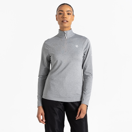 Damen Lowline II leichtes Core-Stretch-Midlayer Grau