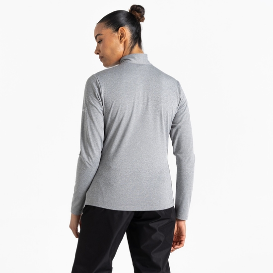 Damen Lowline II leichtes Core-Stretch-Midlayer Grau