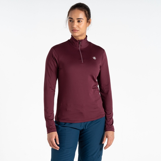 Dare 2b - Women's Lowline II Lightweight Core Stretch Midlayer - Fig ...