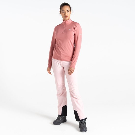 Damen Lowline II leichtes Core-Stretch-Midlayer Altrosa