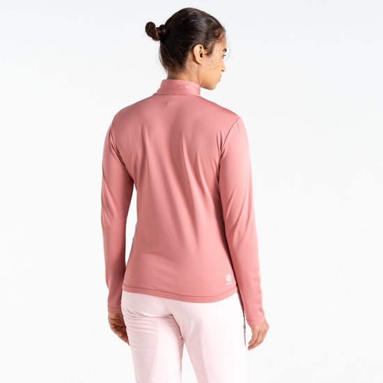Damen Lowline II leichtes Core-Stretch-Midlayer Altrosa