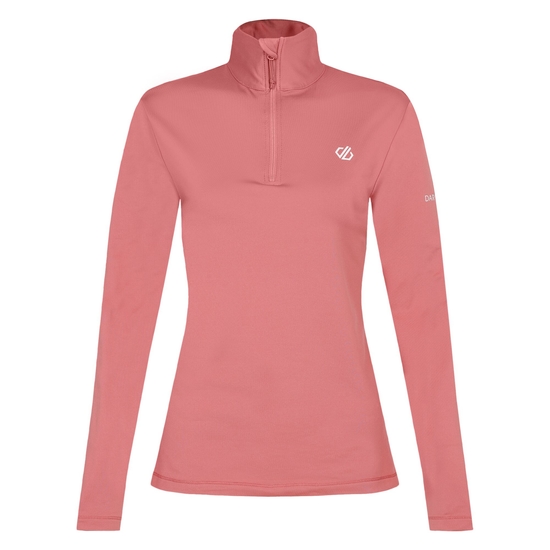 Damen Lowline II leichtes Core-Stretch-Midlayer Altrosa