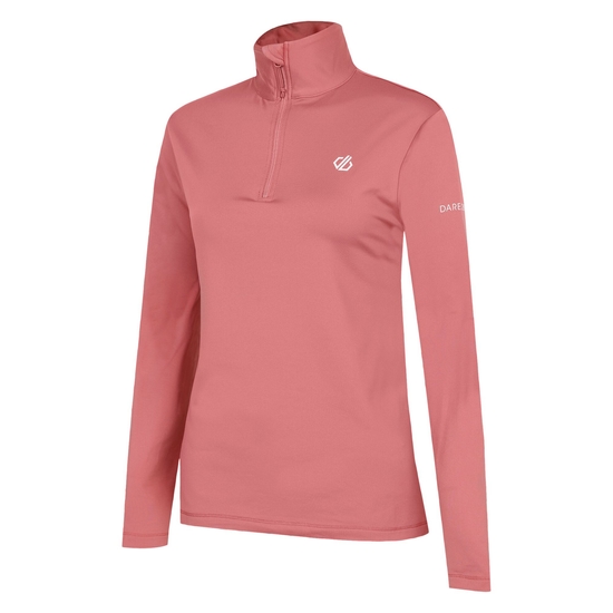Damen Lowline II leichtes Core-Stretch-Midlayer Altrosa
