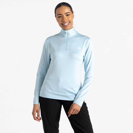 Women's Lowline II Lightweight Core Stretch Midlayer Quiet Blue 